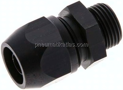 Gerade Verschraubung G 3/8"-12x9mm, für Silberschlauch
