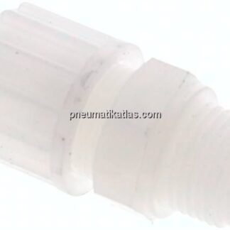 Gerade Verschraubung G 1/2"-16x10mm, PVDF