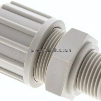 Gerade Verschraubung G 1/2"-20x13mm, Polypropylen