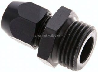 Gerade Verschraubung G 1/2"-10x4mm, Aluminium