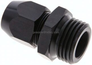 Gerade Verschraubung G 1/2"-12x6mm, Aluminium