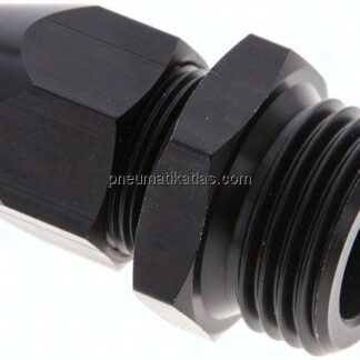 Gerade Verschraubung G 1/2"-12x6mm, Aluminium