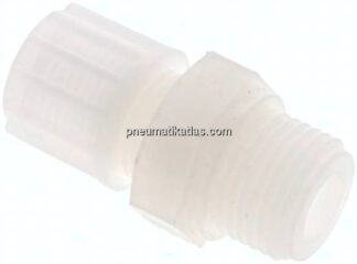Gerade Verschraubung G 1/2"-12x6mm, PVDF