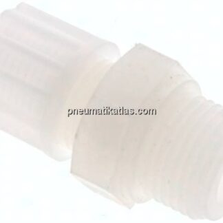 Gerade Verschraubung G 1/2"-12x6mm, PVDF