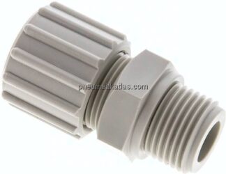 Gerade Verschraubung G 1/2"-15x9mm, Polypropylen