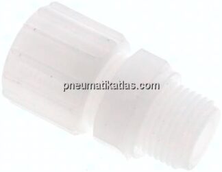 Gerade Verschraubung G 1/2"-15x9mm, PVDF