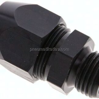 Gerade Verschraubung G 1/4"-12x6mm, Aluminium