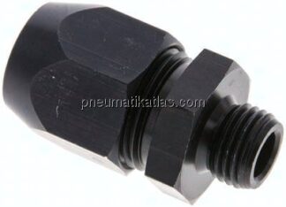 Gerade Verschraubung G 1/4"-14x8mm, Aluminium