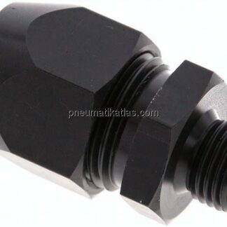 Gerade Verschraubung G 1/4"-15x9mm, Aluminium