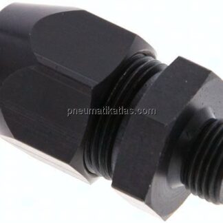 Gerade Verschraubung G 1/8"-10x4mm, Aluminium