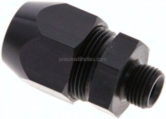 Gerade Verschraubung G 1/8"-12x6mm, Aluminium