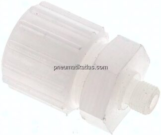 Gerade Verschraubung G 1/8"-15x9mm, PVDF