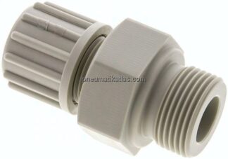 Gerade Verschraubung G 3/4"-16x10mm, Polypropylen