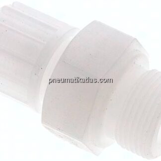 Gerade Verschraubung G 3/4"-16x10mm, PVDF
