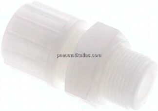 Gerade Verschraubung G 3/4"-20x13mm, PVDF