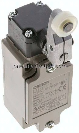 Omron-Sicherheits-Positionsschalter, Rollenhebel Kunststoff