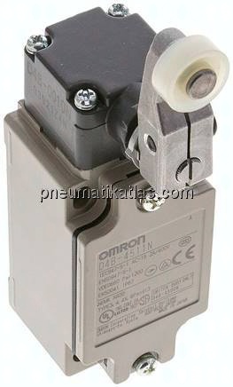 Omron-Sicherheits-Positionsschalter, Rollenhebel Kunststoff