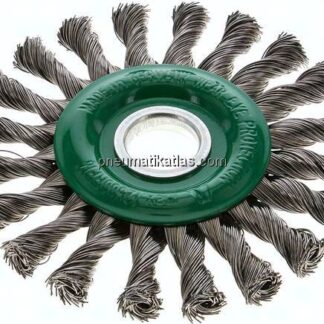Rundbürste gezopft 125x14 mm, Aufnahmebohrung 22,2 mm