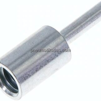Gewindeadapter W 1/2" (IG) - 6 mm Schaft (für Bohrfutteraufnahme)