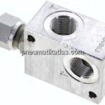 Druckbegrenzungsventil 3x G 1/2", 50 - 210 bar, max. 30 l/min