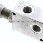 Druckbegrenzungsventil 3x G 1/2", 80 - 250 bar, max. 80 l/min