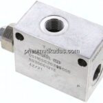 Druckbegrenzungsventil 2x G 1/2", 35 - 350 bar, max. 150 l/min