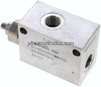 Druckbegrenzungsventil 2x G 1/2", 35 - 350 bar, max. 150 l/min