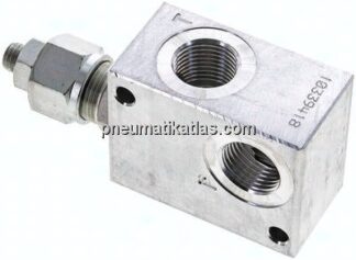 Druckbegrenzungsventil 3x G 1/2", 100 - 350 bar, max. 30 l/min