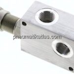 Druckbegrenzungsventil 3x G 1/2", 5 - 50 bar, max. 80 l/min