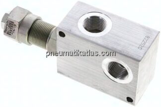 Druckbegrenzungsventil 3x G 1/2", 5 - 50 bar, max. 80 l/min