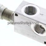 Druckbegrenzungsventil 3x G 3/4", 30 - 100 bar, max. 80 l/min