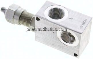 Druckbegrenzungsventil 3x G 3/4", 30 - 100 bar, max. 80 l/min