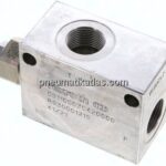 Druckbegrenzungsventil 2x G 3/4", 10 - 210 bar, max. 150 l/min