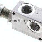 Druckbegrenzungsventil 3x G 3/4", 80 - 350 bar, max. 80 l/min