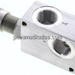 Druckbegrenzungsventil 3x G 3/4", 5 - 50 bar, max. 80 l/min