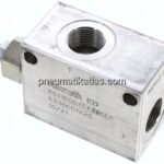 Druckbegrenzungsventil 2x G 3/4", 3 - 70 bar, max. 150 l/min