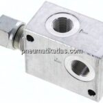 Druckbegrenzungsventil 3x G 3/8", 100 - 350 bar, max. 30 l/min