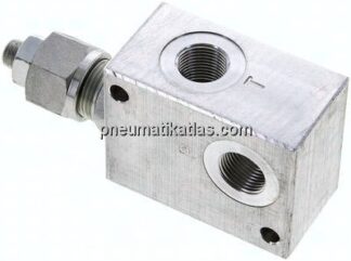 Druckbegrenzungsventil 3x G 3/8", 5 - 50 bar, max. 30 l/min