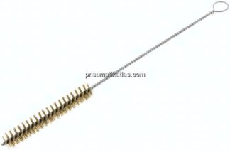 Zylinderbürste mit Öse, 15 mm, Messingdraht gewellt