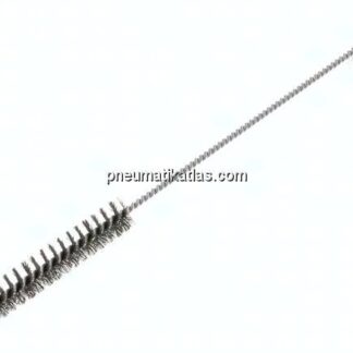 Zylinderbürste mit Öse, 15 mm, Stahldraht gewellt