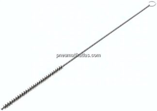 Zylinderbürste mit Öse, 6 mm, Stahldraht gewellt