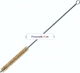 Zylinderbürste mit Öse, 30 mm, Messingdraht gewellt