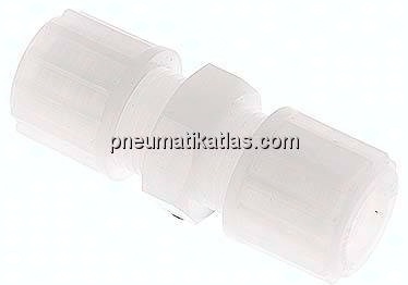 Gerade Verschraubung 12x10mm, PVDF