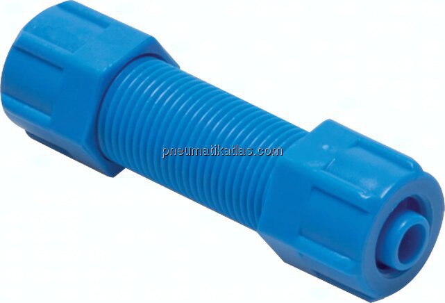 Gerade Verschraubung 8x6mm-8x6mm, Kunststoff (POM)