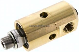 Drehdurchführung G 3/8", Welle G 3/8" LH