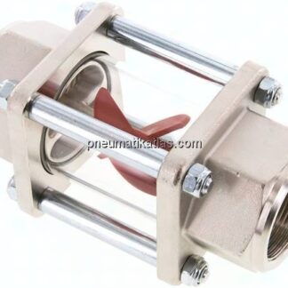 Flügelrad-Durchflussanzeige G 1-1/2", 11 - 60 l/min