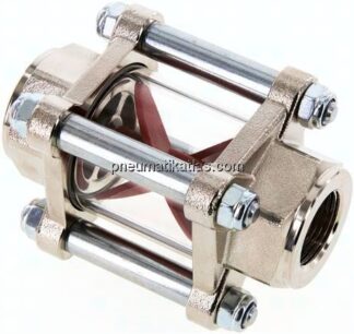 Flügelrad-Durchflussanzeige G 3/4", 1,6 - 17 l/min