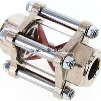 Flügelrad-Durchflussanzeige G 3/4", 1,6 - 17 l/min