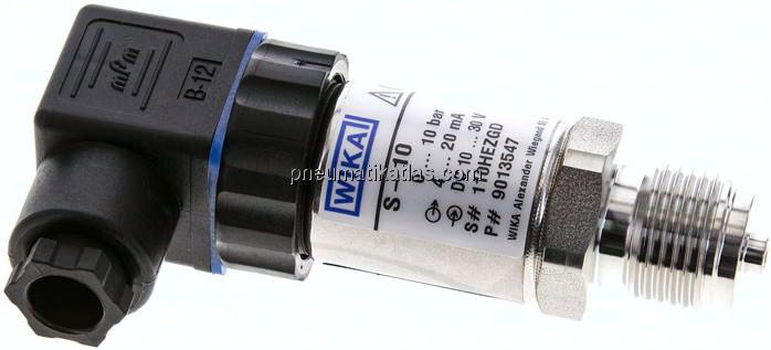 Druckmessumformer 0 - 16 bar (0,2% BFSL), G 1/2" AG