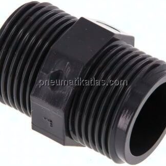 Doppelnippel G 1"-G 1", PVC-U